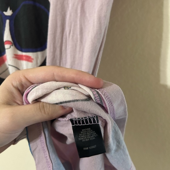 Marc by Marc Jacobs Beach Pineapple Girl T-Shirt Lavender Graphic Women's Sz  Xs - Picture 6 of 8